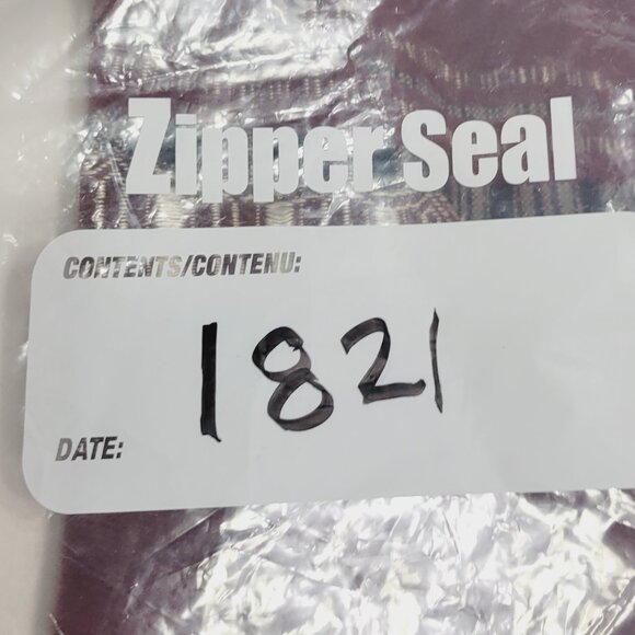 Handmade Women's Red & White Woven Handmade Wood Handles Purse Handbag One Size - Picture 6 of 6